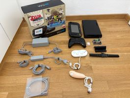 Nintendo Wii U Zelda Limited Edition + 6 Games & OVP
