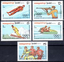 KAMBODSCHA 1984 OLYMPISCHE WINTERSPIELE SARAJEVO**POSTFRISCH