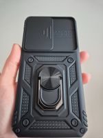 Handyhülle S24 mit Kameraabdeckung und Fingerhalterung (Neu)