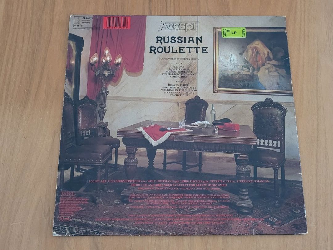 Dischi in vinile: LP  Accept – Usato da Martigny venduto da MZ-67 1