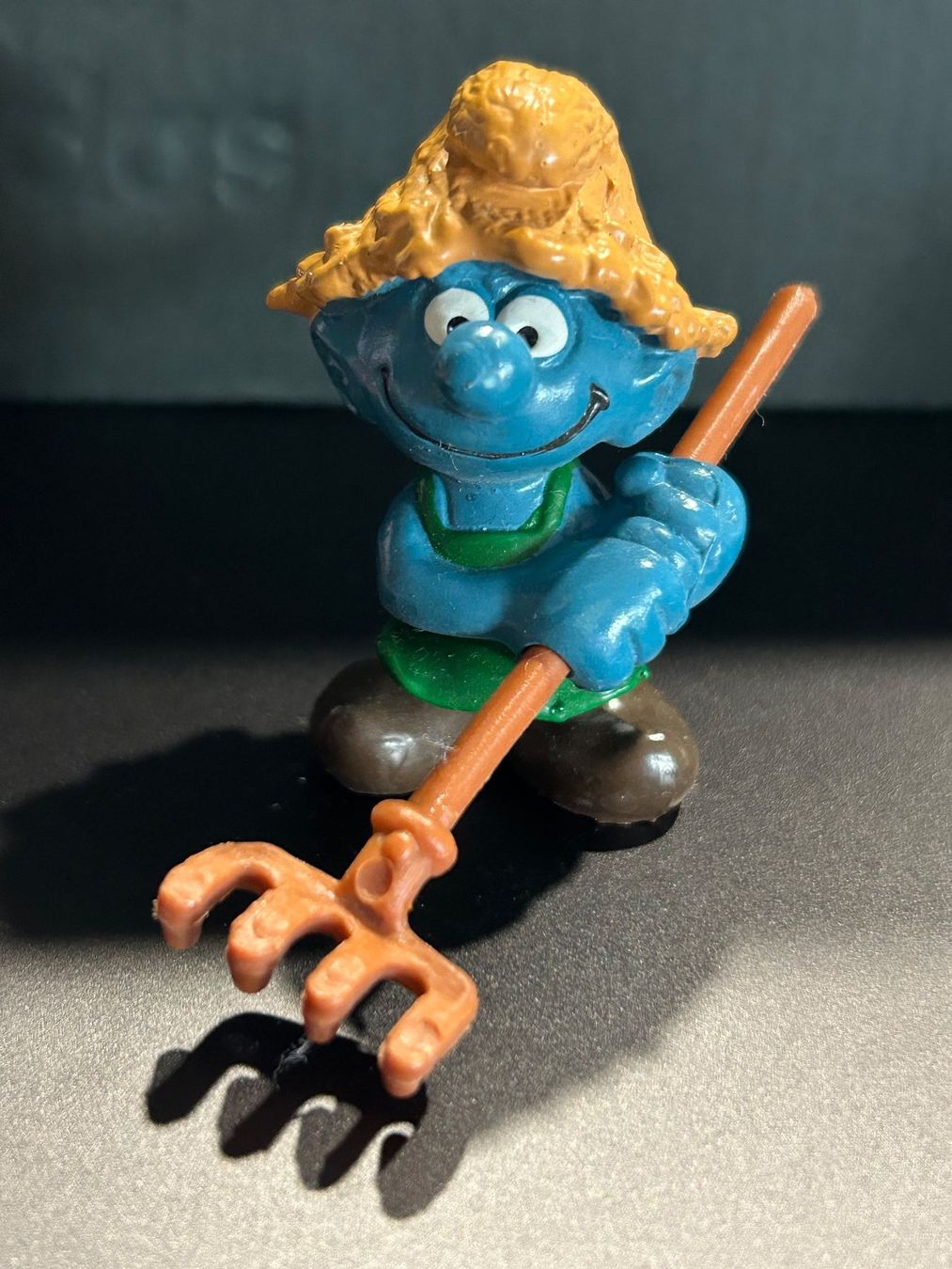 Schleich Figuren: Gärtner Schlumpf mit Harke 21009 – Gebraucht aus Bassersdorf von Shelby70