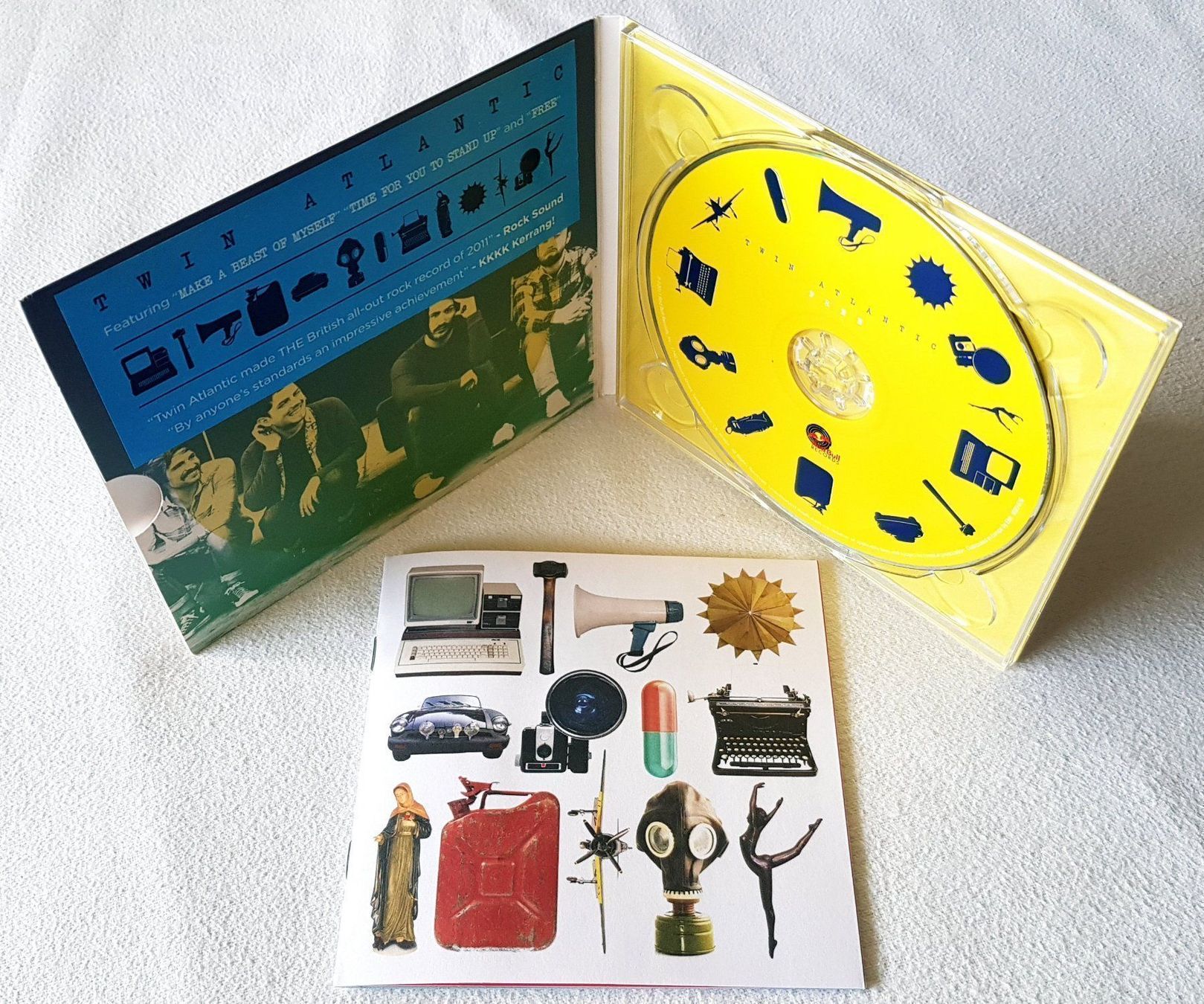 CD: Twin Atlantic – Free - CD - 2011 - Digipak - US First Press – Usato da Uster venduto da Zardodel