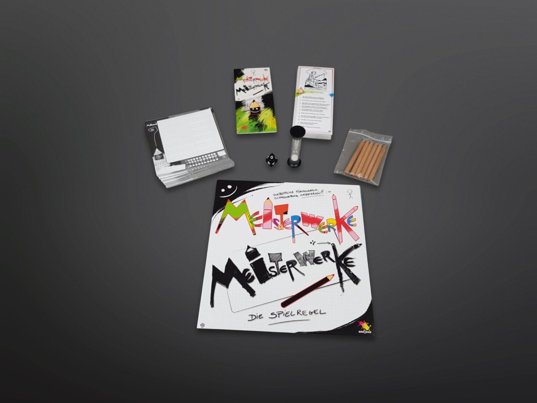 Spiele: ASMODEE Meisterwerke Spiel – Gebraucht aus Suhr von Restwert_Suhr