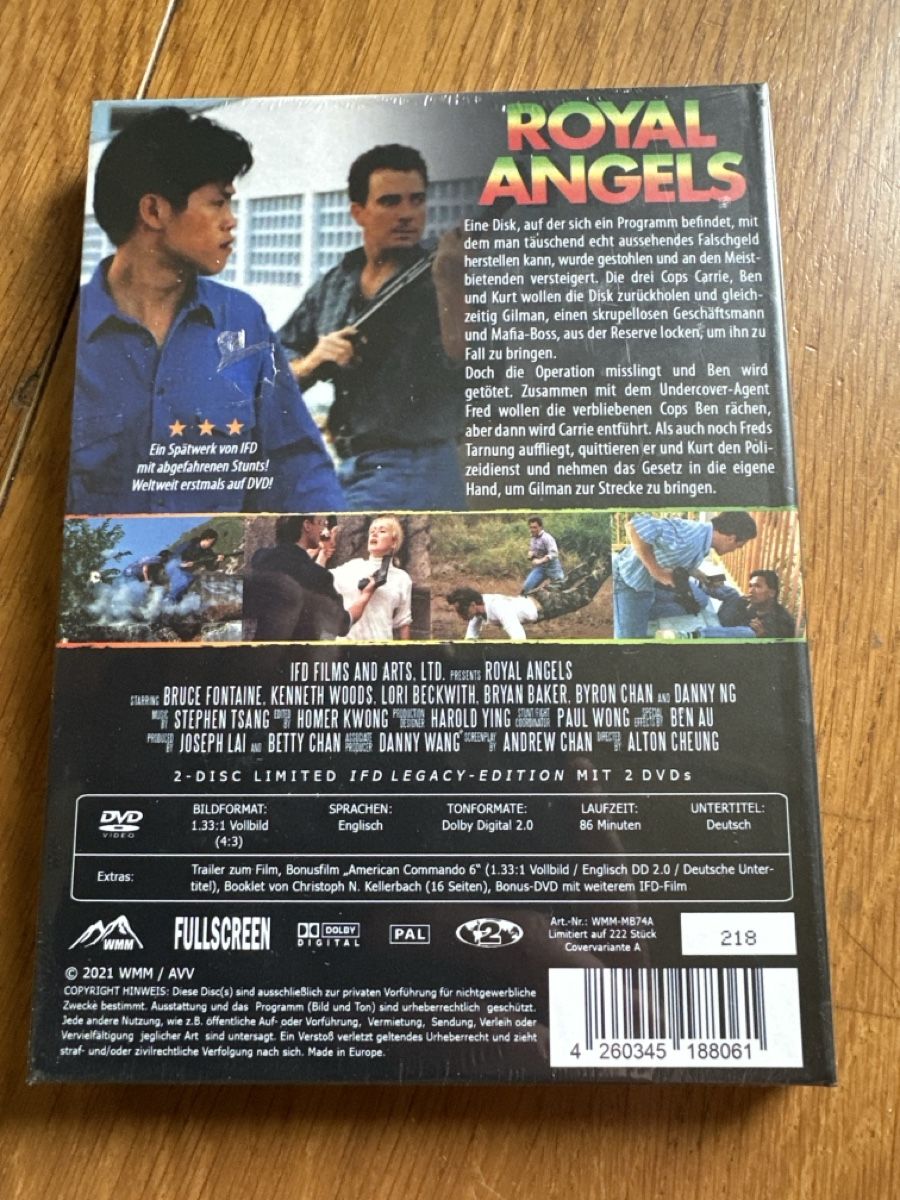 Tutti i DVDs: Royal Angels Mediabook, neu DVD – Nuovo e nell'imballaggio originale da Benken ZH venduto da Audi-erich 1