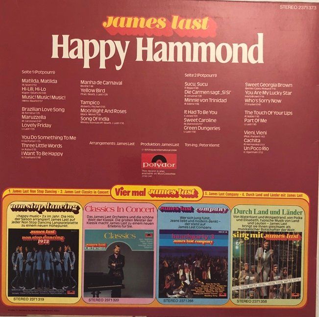 Dischi in vinile: 6x LPs James Last – Usato da Grüningen venduto da azulvinyl 1