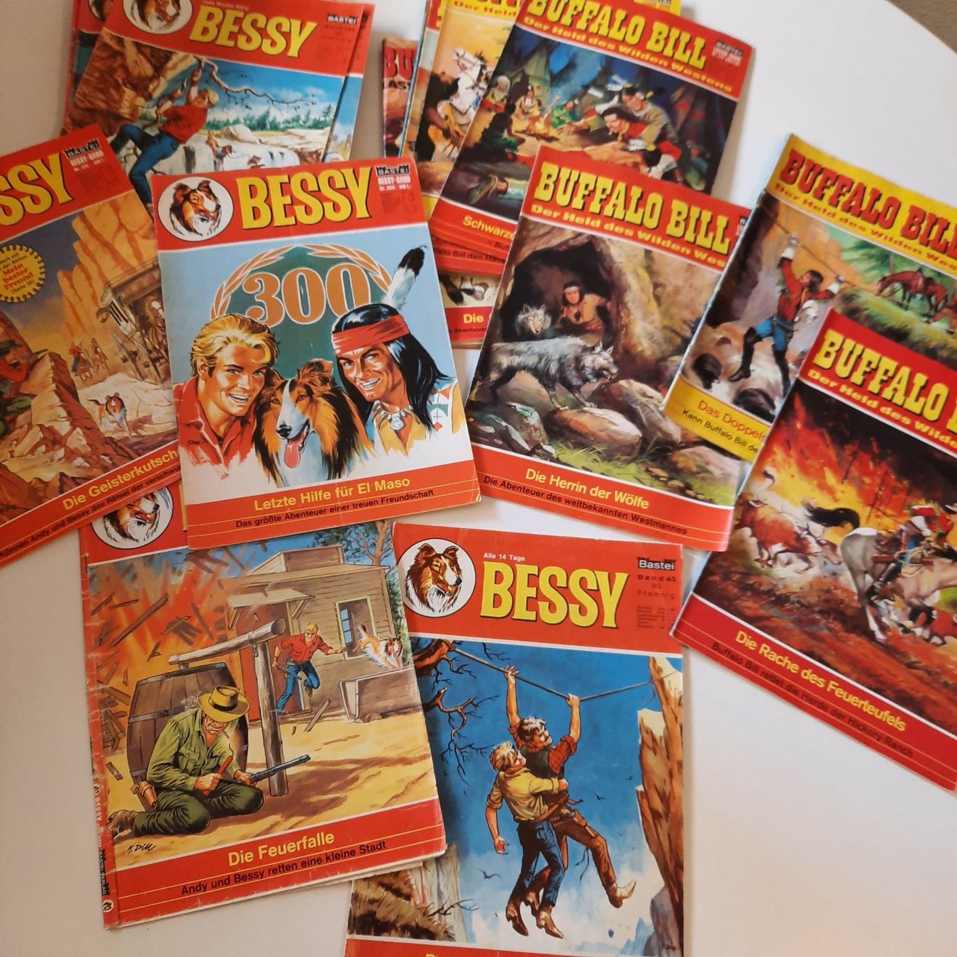 Comics: Comics... Bessy, Buffalo Bill – Gebraucht aus Münchenstein von 2DGames