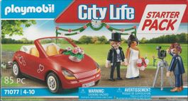 PLAYMOBIL CITY LIFE 71077 MATRIMONIO STARTER PACK new