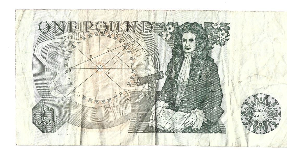Billets de banque: Englische 1-Pfund-Note 1978 – D'occasion à Dielsdorf par bonambler 1