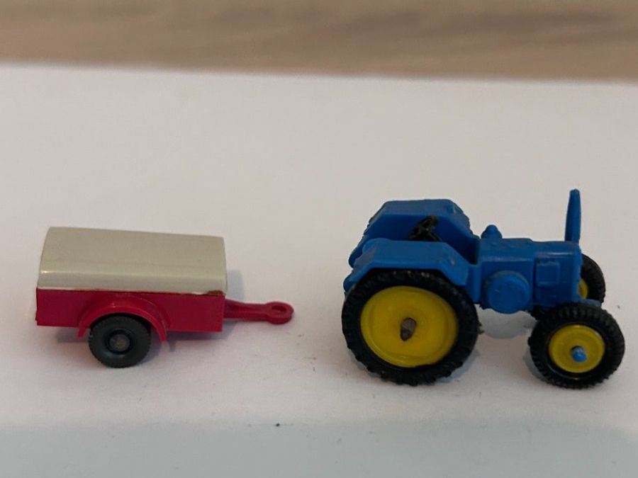 Wiking Modellini d'auto: Wiking 5 Anhänger / Traktor N 25 – Usato da Goldach venduto da Manyro55 1