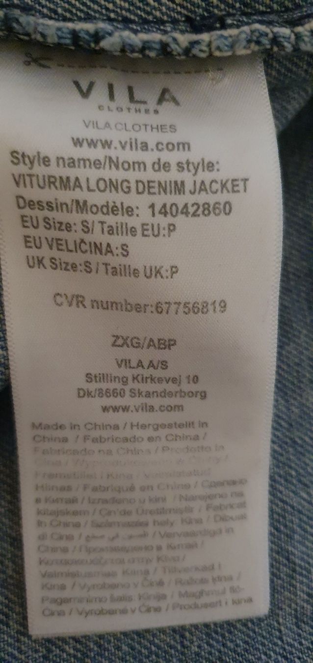 Vila Mäntel: VILA jesns Mantel/long jacket gr S – Neu (gemäss Beschreibung) aus Niederbipp von fashionfuchs 6