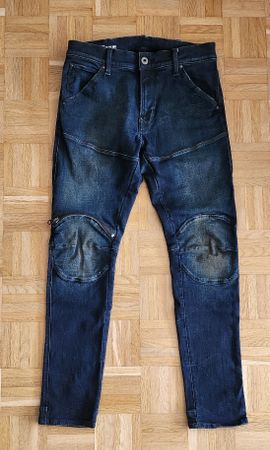G-STAR 5620 3D Elwood Knee Zip W32 L30 ausverkauft NP:189.95