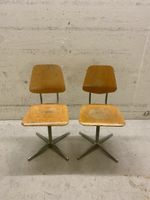 2 Embru Schulstühle Vintage höhenverstellbar