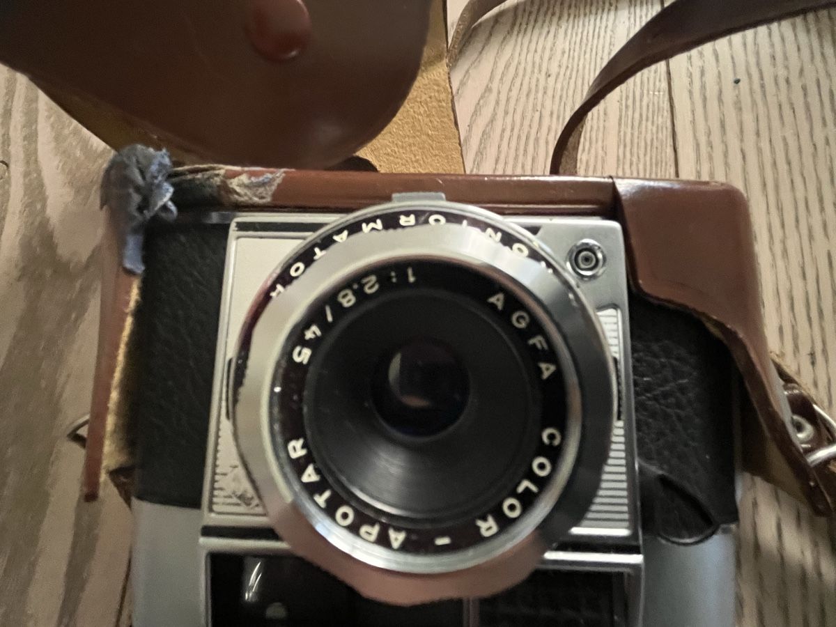 Agfa Fotocamera: Agfa Optima II Kleinbildkamera 1960er – Usato da Romanshorn venduto da Apfelschuss 2