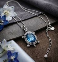 Designerschmuck- Schildkröten-Anhängerkette - A&C Neu