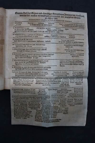 Cuscini: PREUSSISCHES NEUBURG,TEUTSCHENTHAL,1708 – Usato da Guensberg venduto da Herzaktion 2