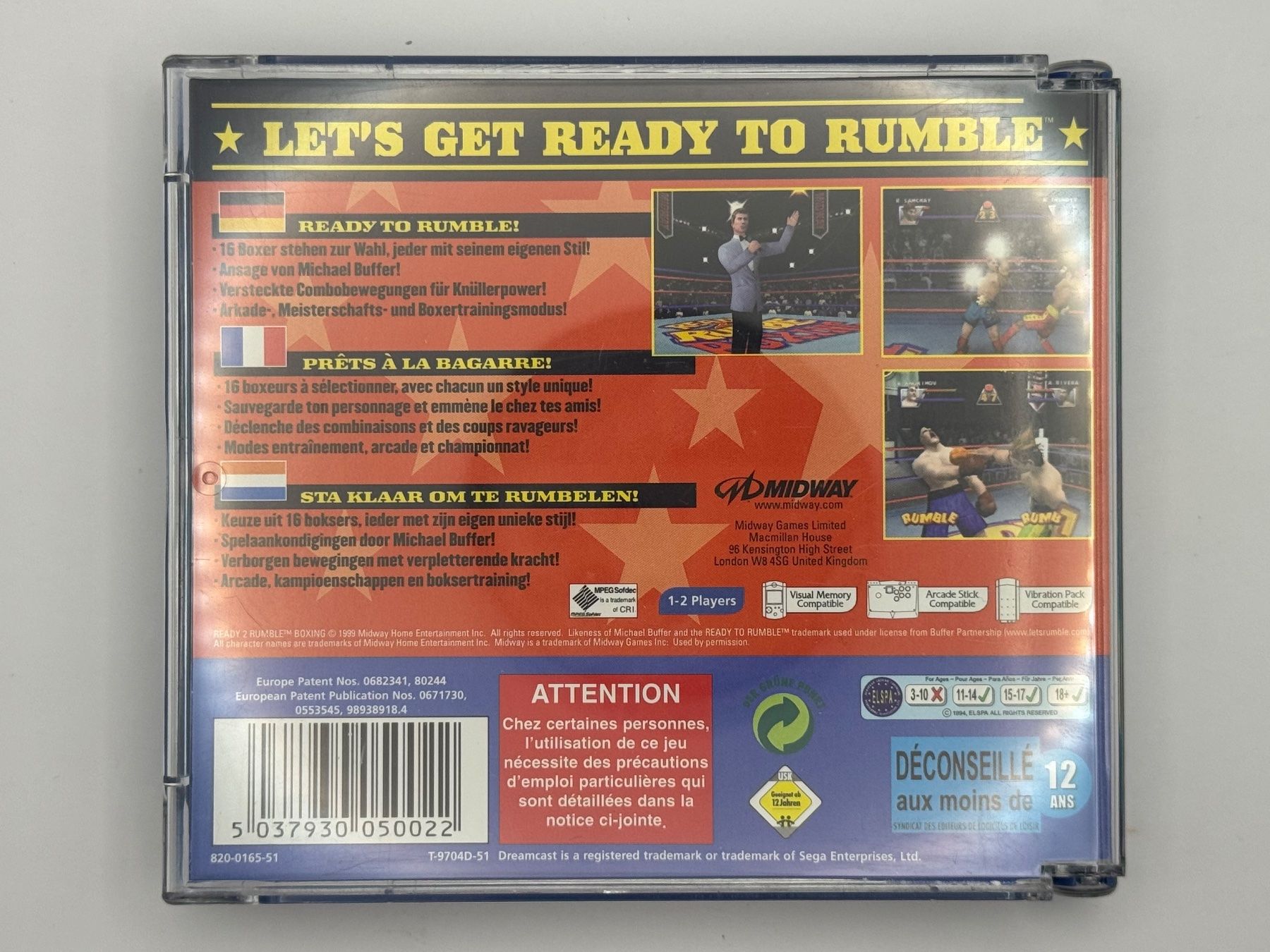 Sega Jeux: Dreamcast Ready 2 Rumble Boxing – D'occasion à Bettlach par awi_7jcb 1