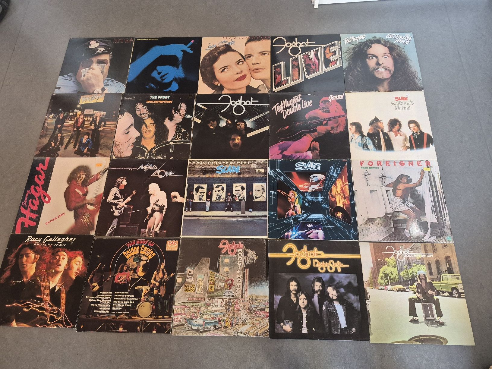 Schallplatten: 50 Vinyl Platten Rock..Popp usw – Gebraucht aus Oberegg von kev_58s7