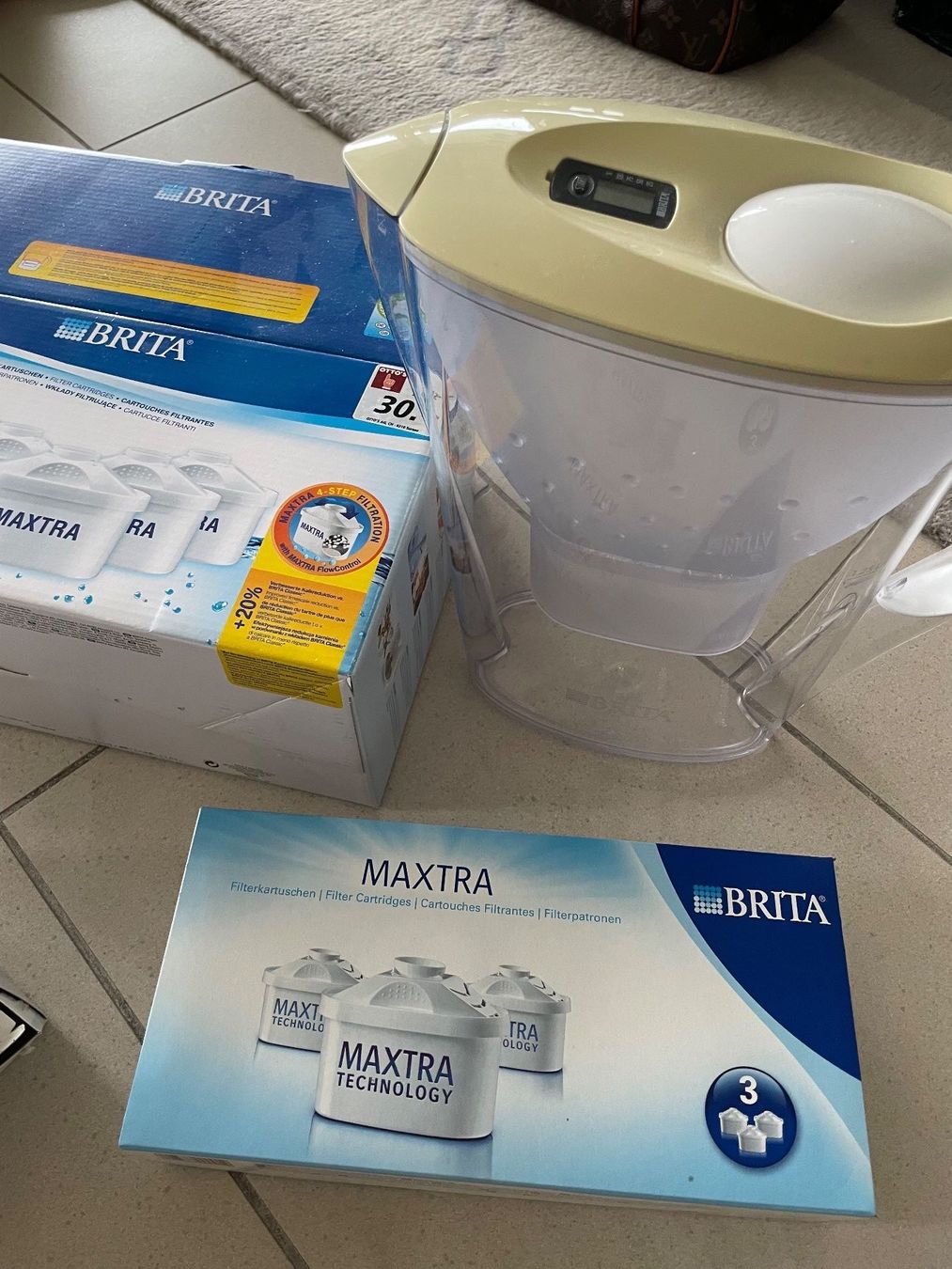 Sanitari: Brita Wasserfilter mit Kartuschen 4 Stk. – Usato da Zug venduto da falama 3