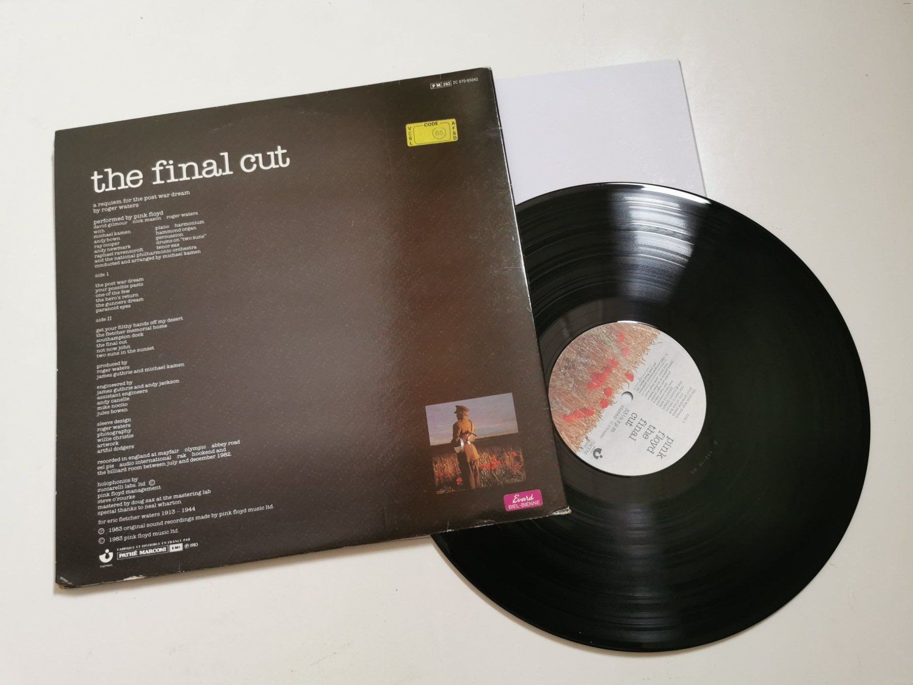 Vinyles: PINK FLOYD - THE FINAL CUT – D'occasion à Grafenried par House-of-Oldies 1