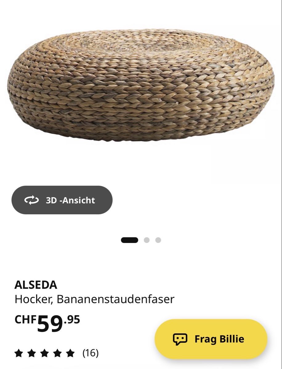Ikea Sgabelli: Hocker Ikea ALSEDA – Usato da Galgenen venduto da kh55 2