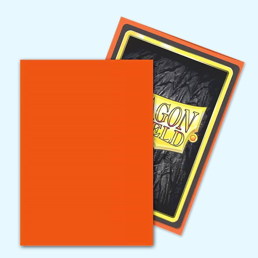 Carte collezionabili: Dragon Shield Tangerine Classic Deck Protector - Sleeves 60 – Nuovo e nell'imballaggio originale da neuchâtel venduto da GINKO-CARDS 1