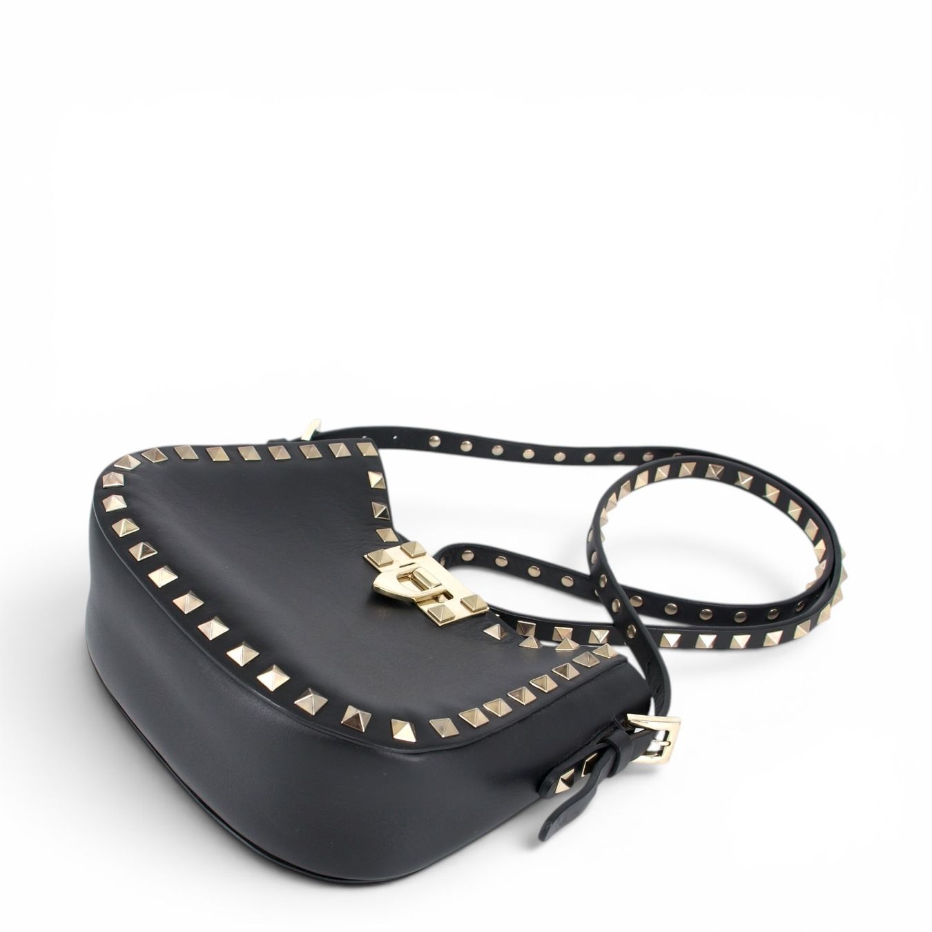 Valentino Borse da donna: Valentino Rockstud Umhängetasche schwarz – Usato da Binningen venduto da Designerlabels 6