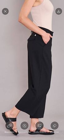 9AM by Dolores Culotte Schwarz Gr. 29/M  Neu
