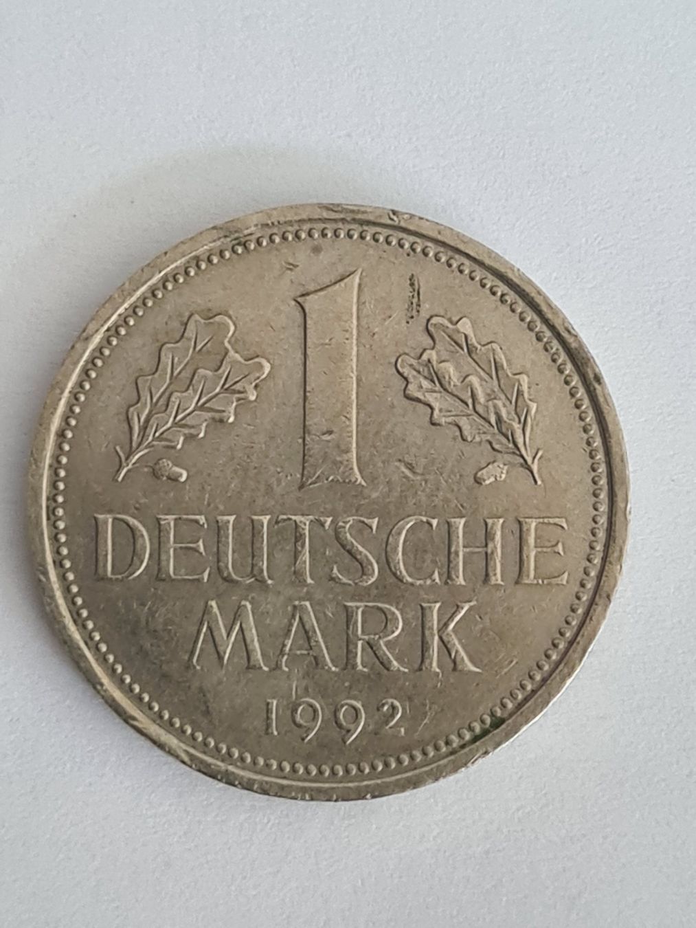 Tutti le monete: 1 Deutsche Mark 1992 – Usato da Allschwil venduto da Virgo