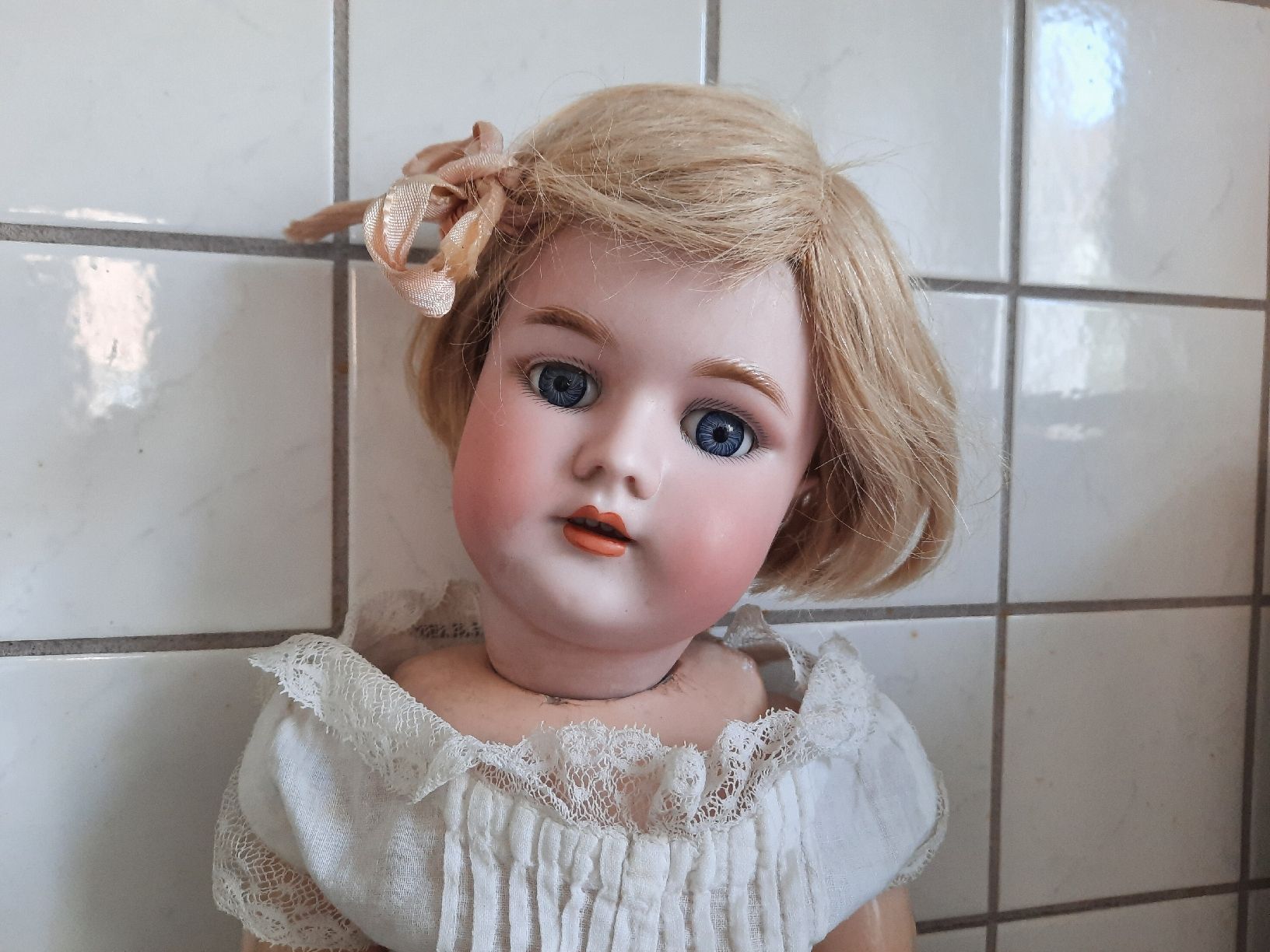 Bambole: POUPÉE DEP HANDWERK, vers 1900. – Usato da Le Locle venduto da marylise01 1