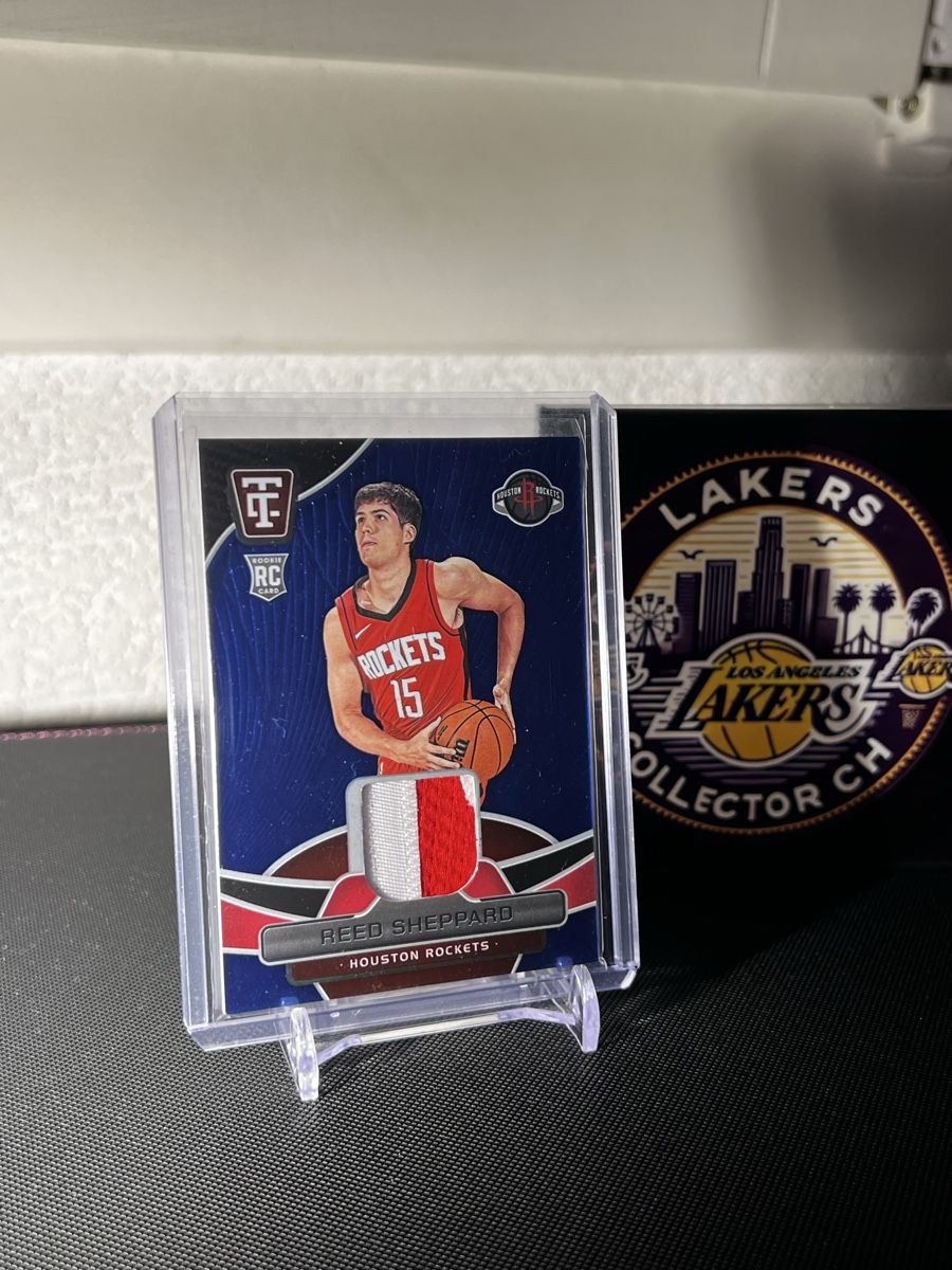 Panini Carte collezionabili: Reed Sheppard Patch /49, Panini Totally Certified, Rockets – Nuovo (secondo la descrizione) da Allschwil venduto da lakerscollectorch