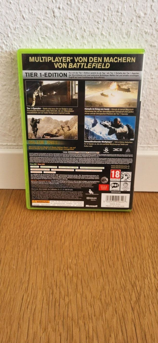 Microsoft Spiele: Xbox 360 - Medal of Honor – Gebraucht aus Münsingen von DigitaleSpielecke 1