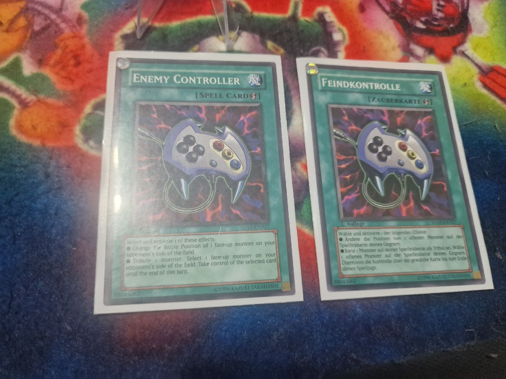 Yugioh Sammelbilder & Trading cards: Yugioh 2 x Feindkontrolle – Gebraucht aus Dietikon von GC-Store
