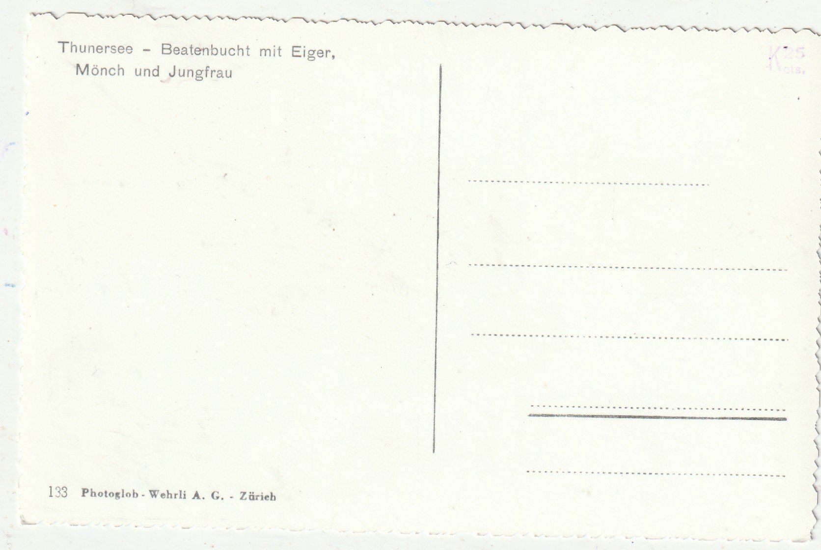 Cartoline postali: Postautos am Thunersee – Usato da Lumbrein venduto da made02 1
