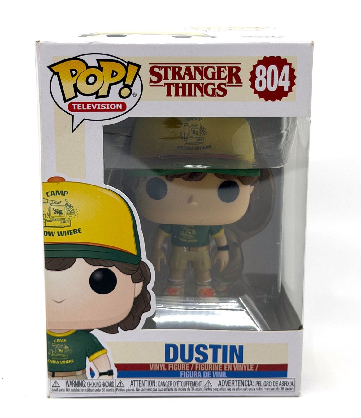Funko Figuren: Funko Pop! Stranger Things Dustin #804 – Neu und originalverpackt aus Orbe von g7n_6ycd