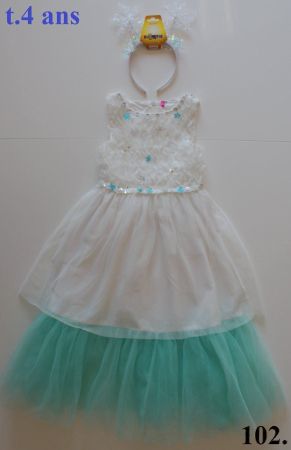 Costume fée d'hiver/ Winterfee t. 4 ans