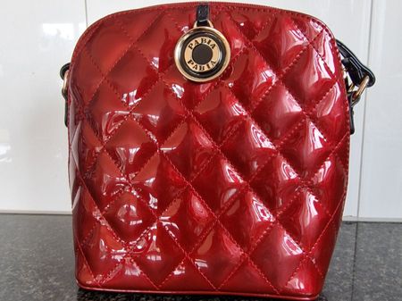 Schicke, rote Damenhandtasche von PABIA, Top Zustand! ✨