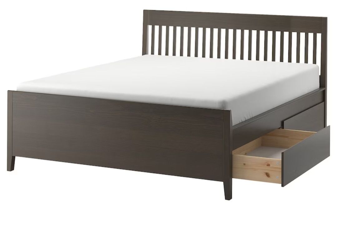 Betten: ikea Bett IDANÄS – Neu (gemäss Beschreibung) aus Walkringen von  1