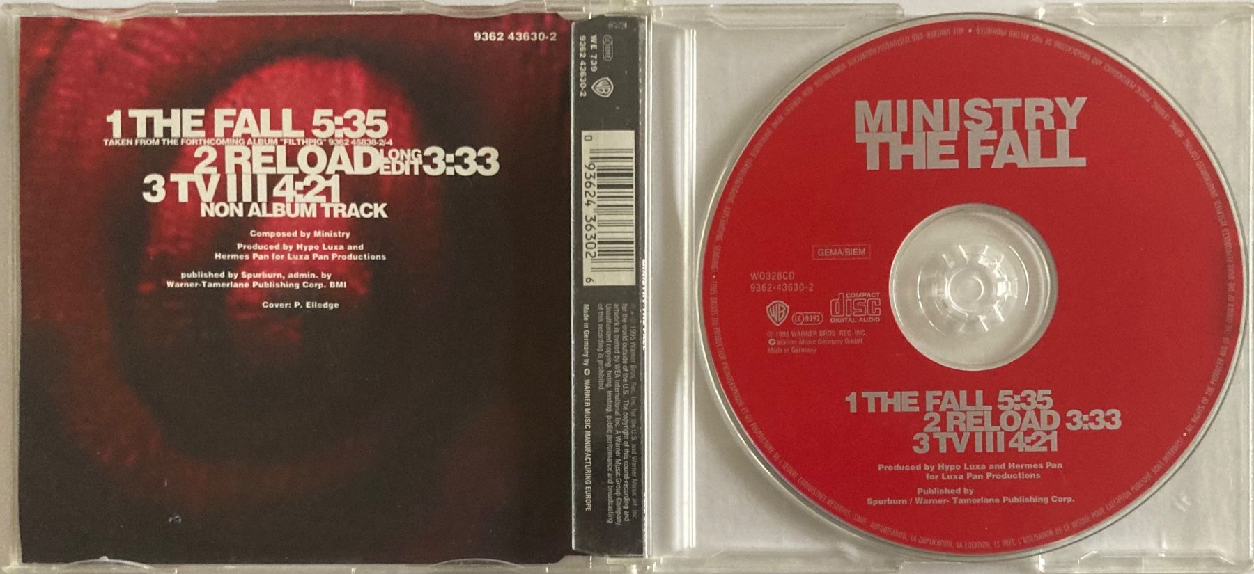 CD: MINISTRY - THE FALL – Usato da Poliez-Pittet venduto da Newtown-Records 1