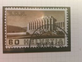 Schweiz 1938 S.D.N 60 Vollstempel BASEL 8 30.VII.38