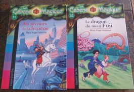 Lot de 2 livres La Cabane Magique 31 et 32