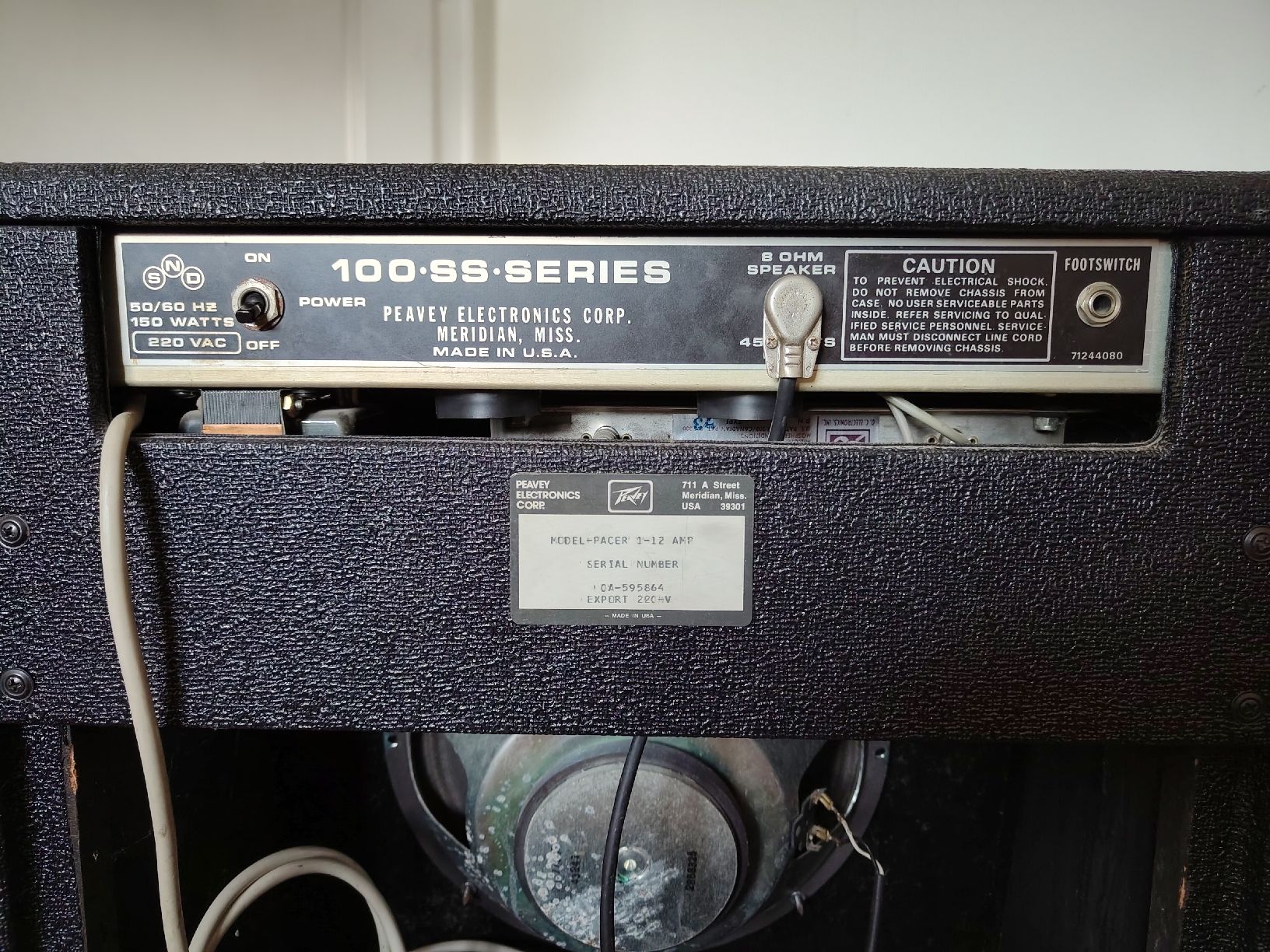 Peavey Musikinstrumente: Peavey Pacer 100 SS Series – Gebraucht aus Saviese von _durian_durian 4