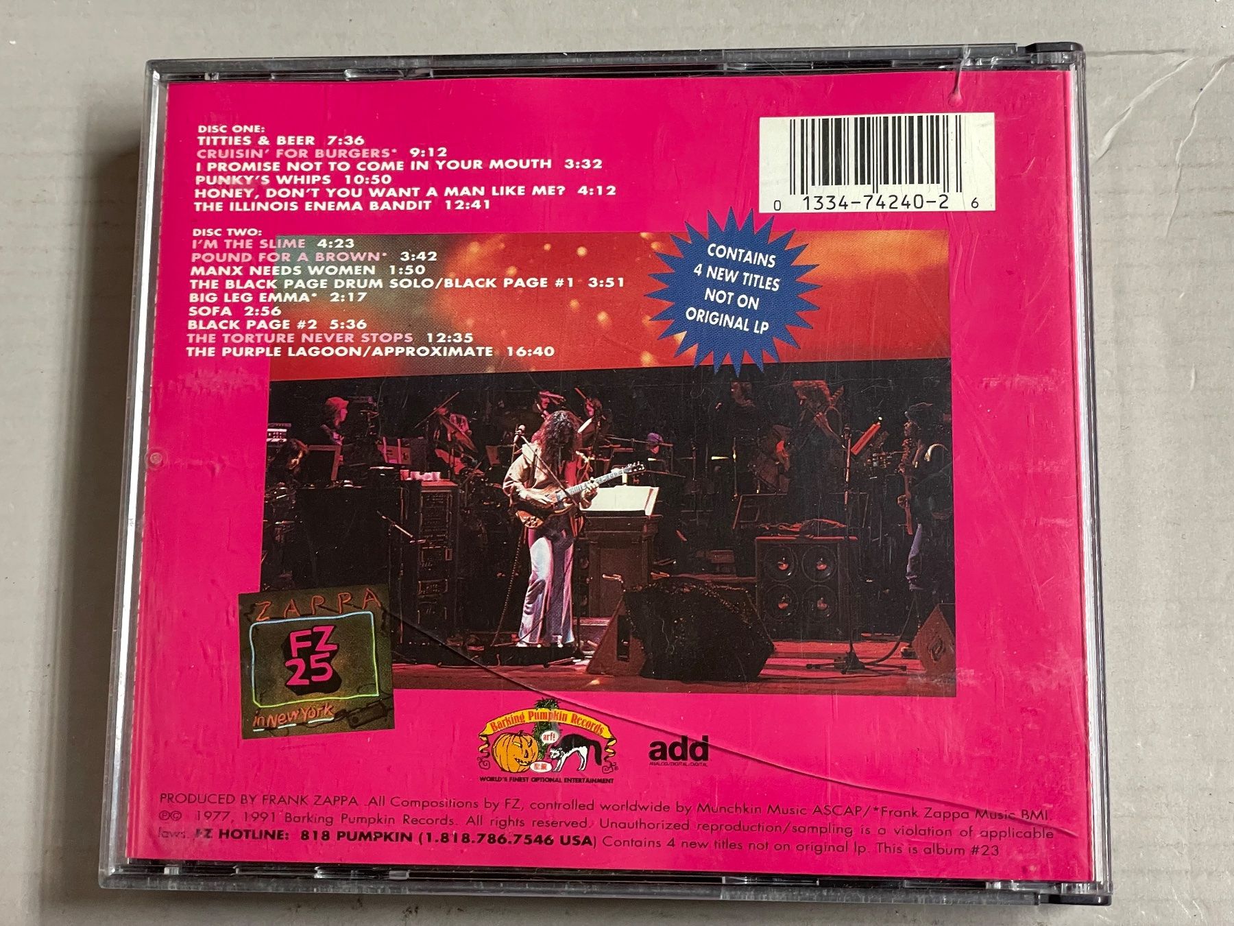 CDs: Frank Zappa – D'occasion à Muri b. Bern par AdidasCollector 2