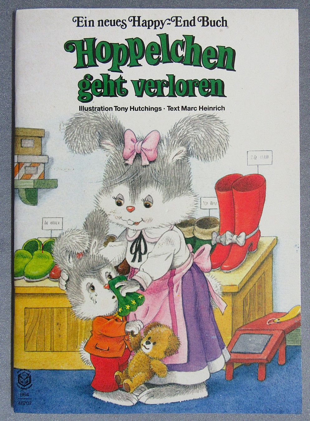 Libri: Hoppelchen geht verloren - Bilderheft - Ein Happy-End Buch – Usato da Auenstein venduto da Padabimbim