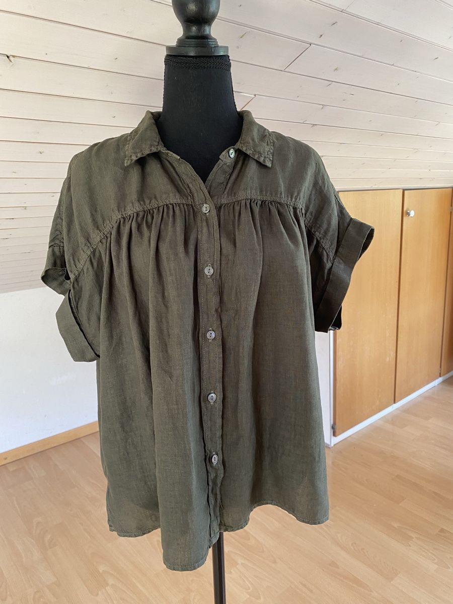 Camicette: Velvet Graham Spencer Bluse Olive Gr. M – Usato da Buochs venduto da H16