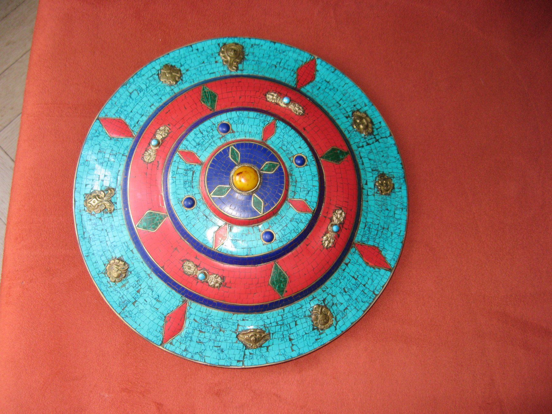 Tutte le decorazioni: Tibetischer Teller, Dekoration – Usato da Zürich venduto da apil
