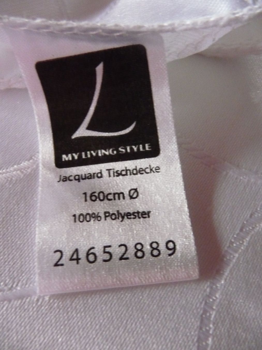Altra biancheria da tavola: runde Tischdecke 160cm. NEU – Nuovo (secondo la descrizione) da Kirchberg BE venduto da lavendel02 2
