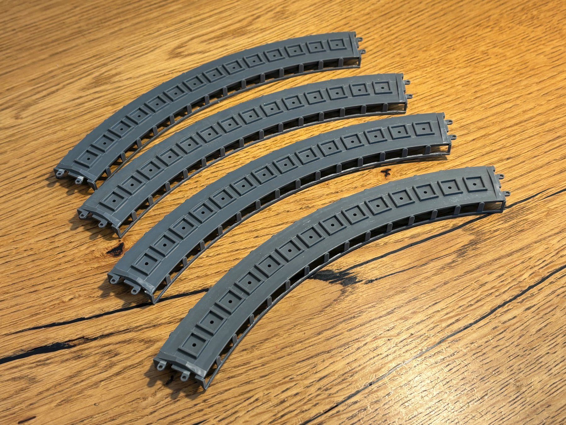 Modellini di ferrovie: L2171: 4 Stück Brückenelemente (Spur N) – Usato da Birsfelden venduto da Birs_25 3