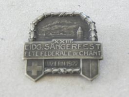 Abzeichen Luzern Eidg. Sängerfest 1922