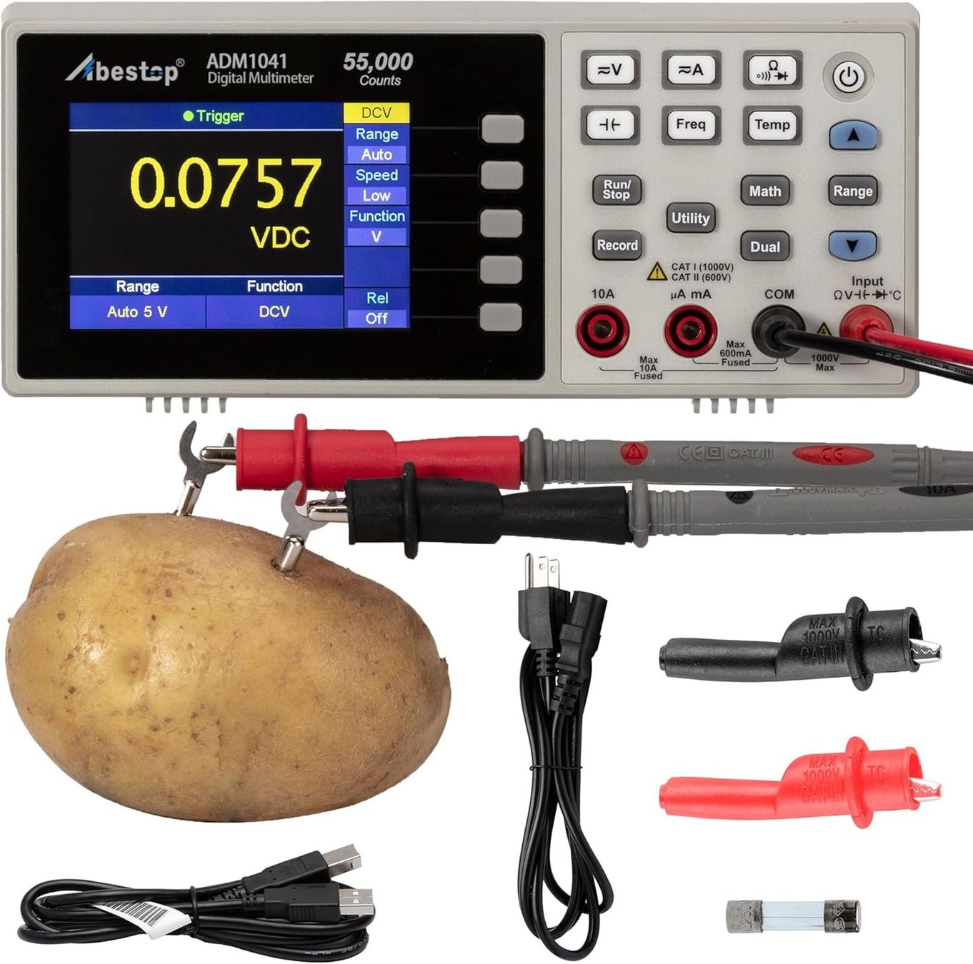Messen: Tisch-Digitalmultimeter True RMS 55.000 Counts Dual-Display – Neu und originalverpackt aus Hundwil von pak_b5sl