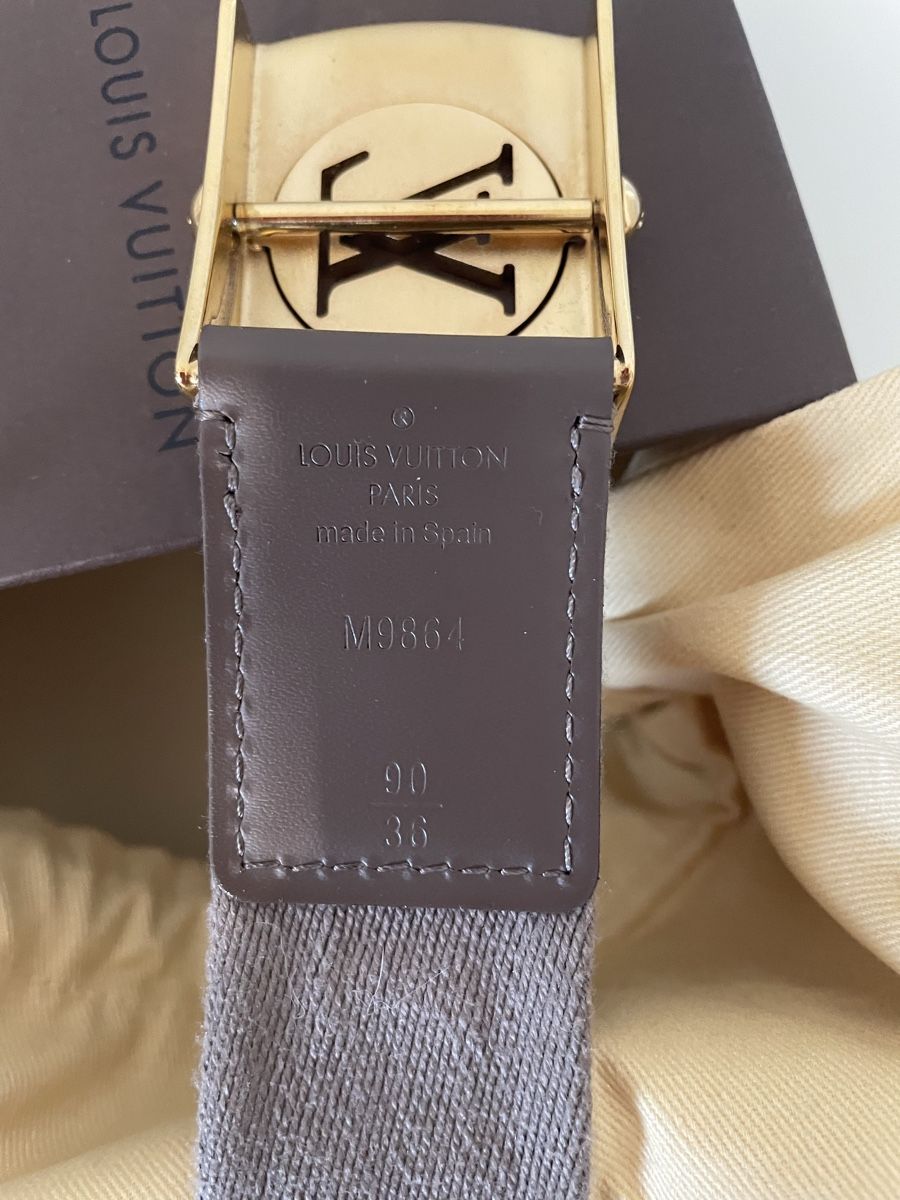 Louis Vuitton Cinture: Cintura LOUIS VUITTON 90 – Usato da Bellinzona venduto da nat_j2w5 1